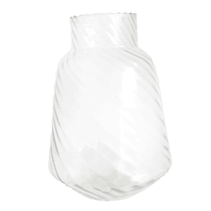 Swirl vaas glas small