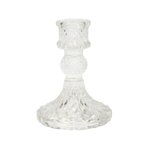 Kaarsenstandaard kristal 10,5 cm