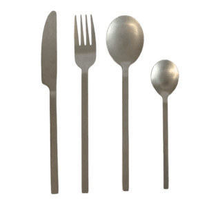 Leeff bestek Charlot zilverkleur set van 16