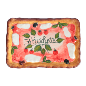 serveerschaal bruschetta