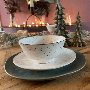 Kerst serviesset groen