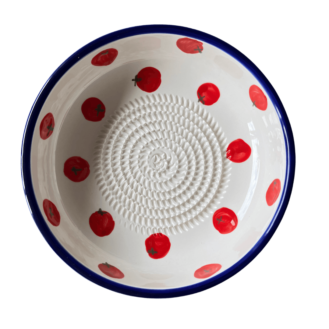 Raspkom groot wit blauw tomaatjes ø19 - Afbeelding 2