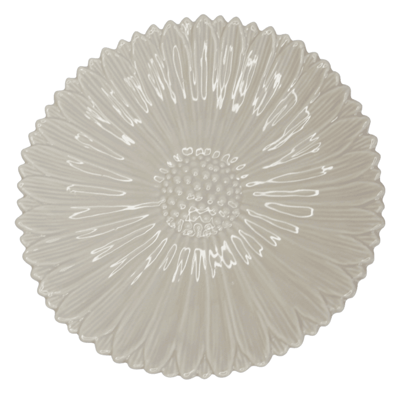 bloemenbord grijs