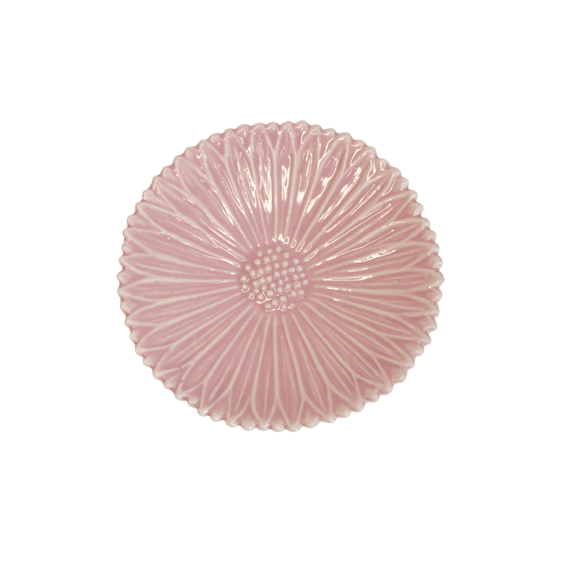 bord bloem roze