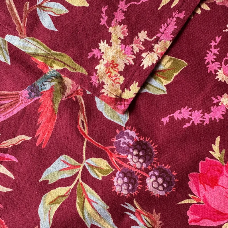Kleurrijk tafelkleed paradise bloemen en vogels