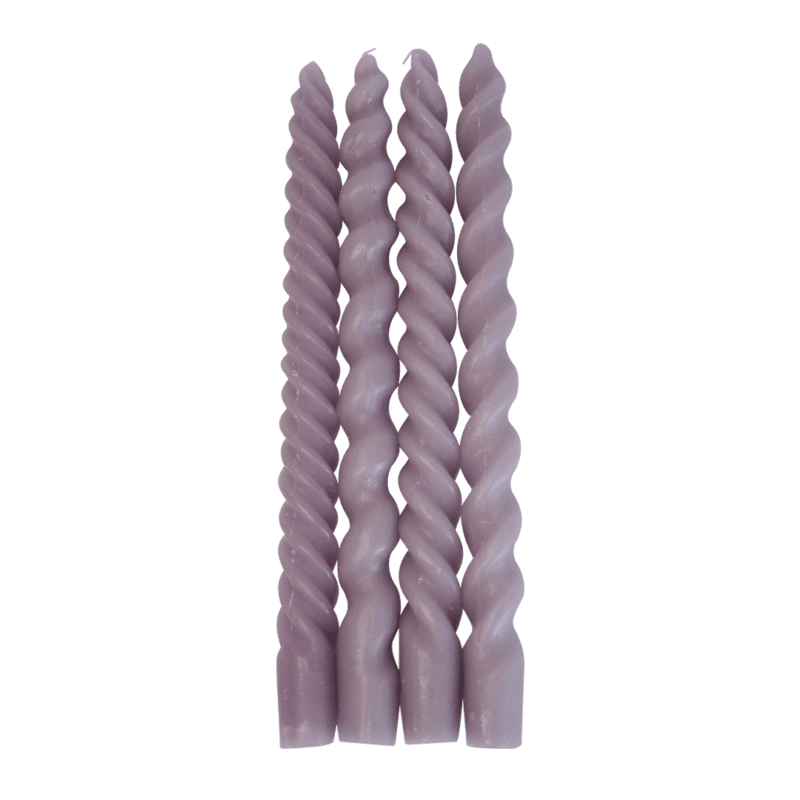 Kaarsen Swirl Paars