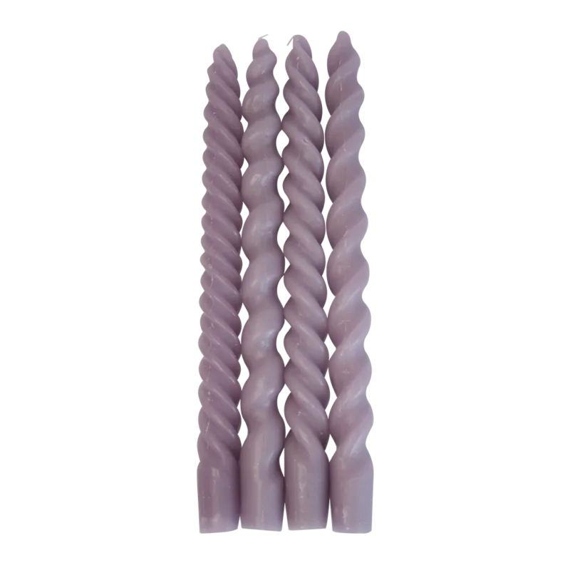 Kaarsen Swirl Paars