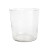 Waterglazen plissé set van 4