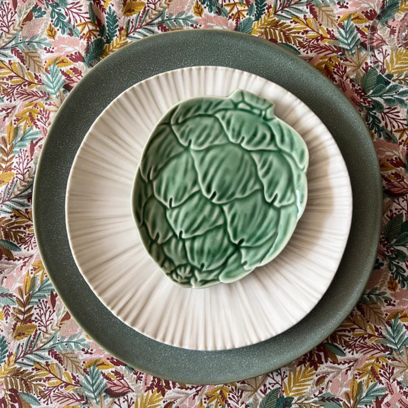 Artisjokbordje groen 15,2 cm