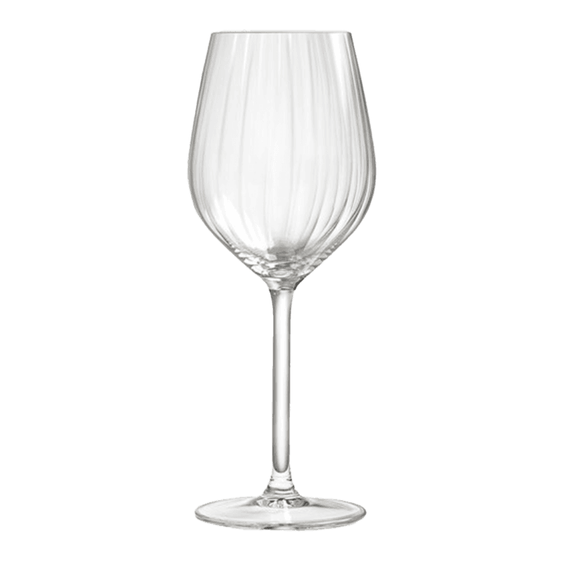 wijnglas plisse set van 4
