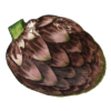 schaal vorm van artisjok