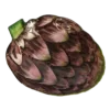 schaal vorm van artisjok