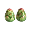 peper- en zoutstel vorm van artisjok