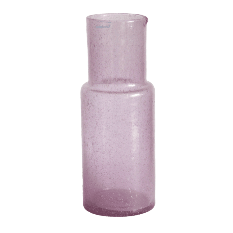 karaf glas paars