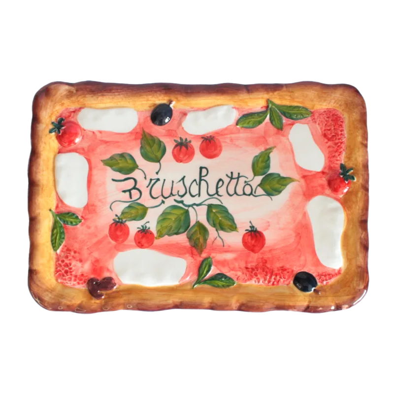 serveerschaal bruschetta