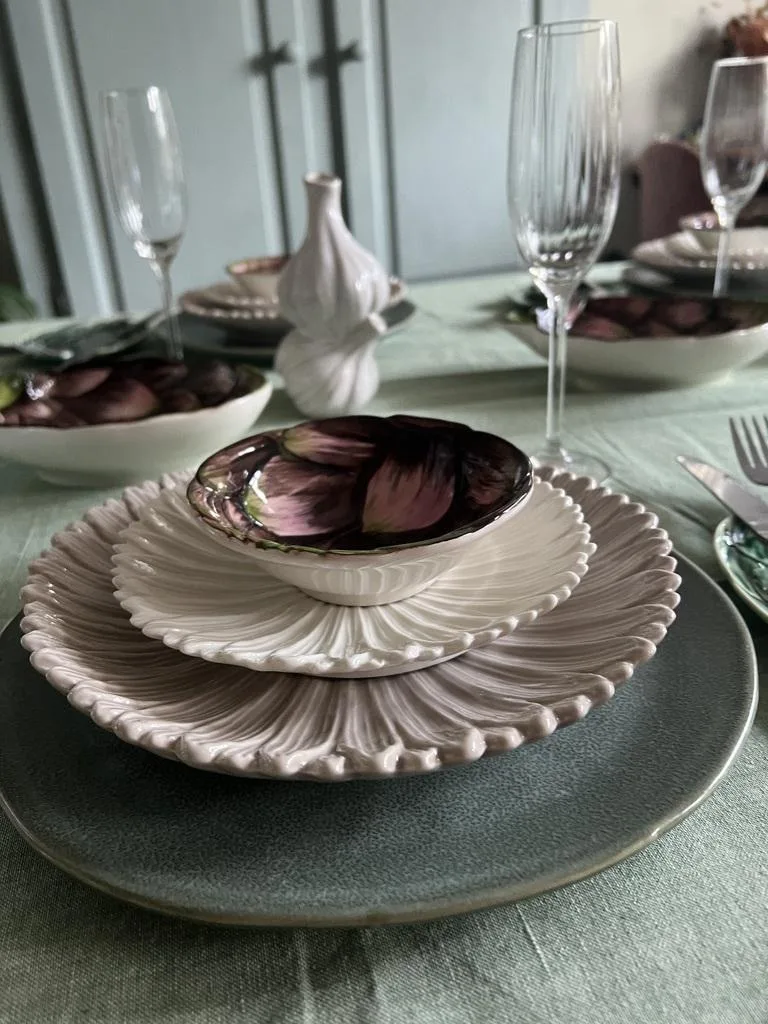 serviesset pastel