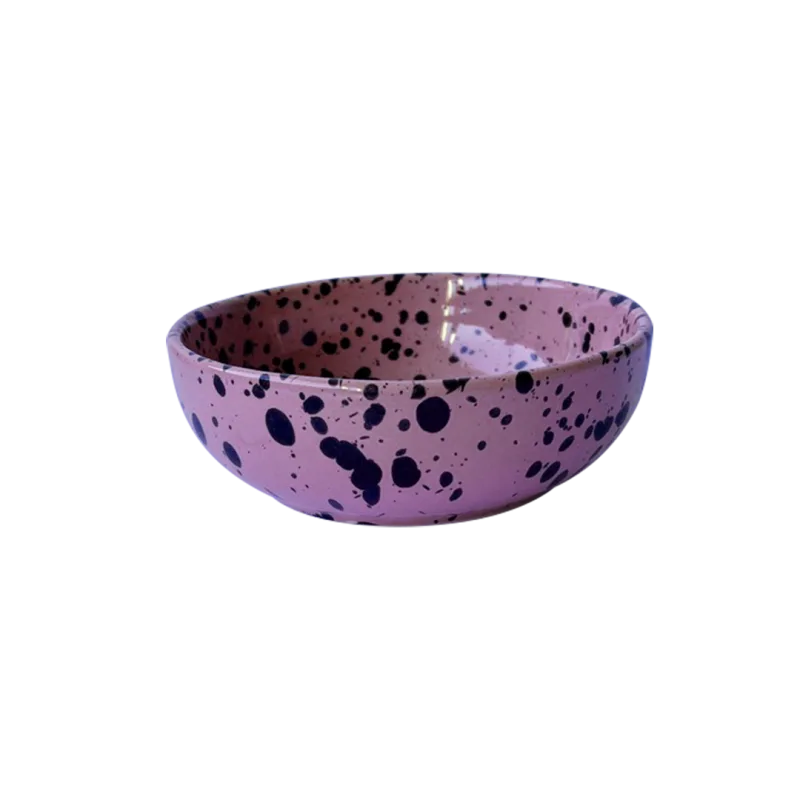 Raspkom Pink splatter ø15 - Afbeelding 2