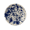 Raspbordje wit met blauwe spetters ø12,5