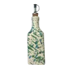 Oliefles keramiek blauwe en groene spikkels 475ml - Afbeelding 2