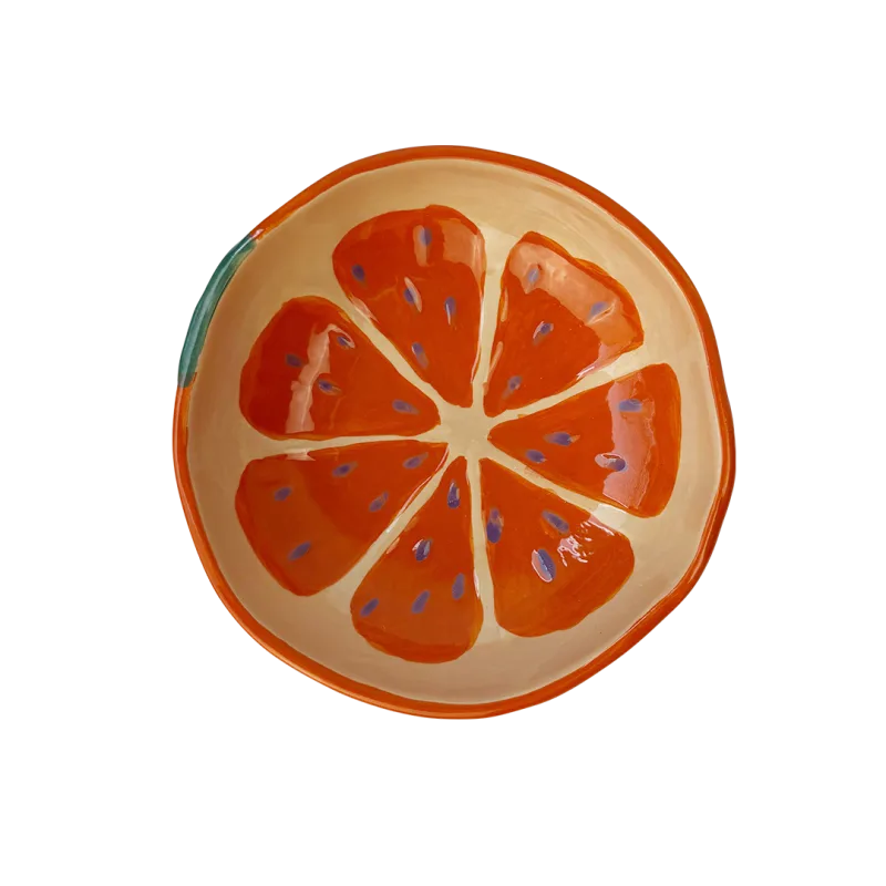 Schaal sinaasappel ⌀17,5cm