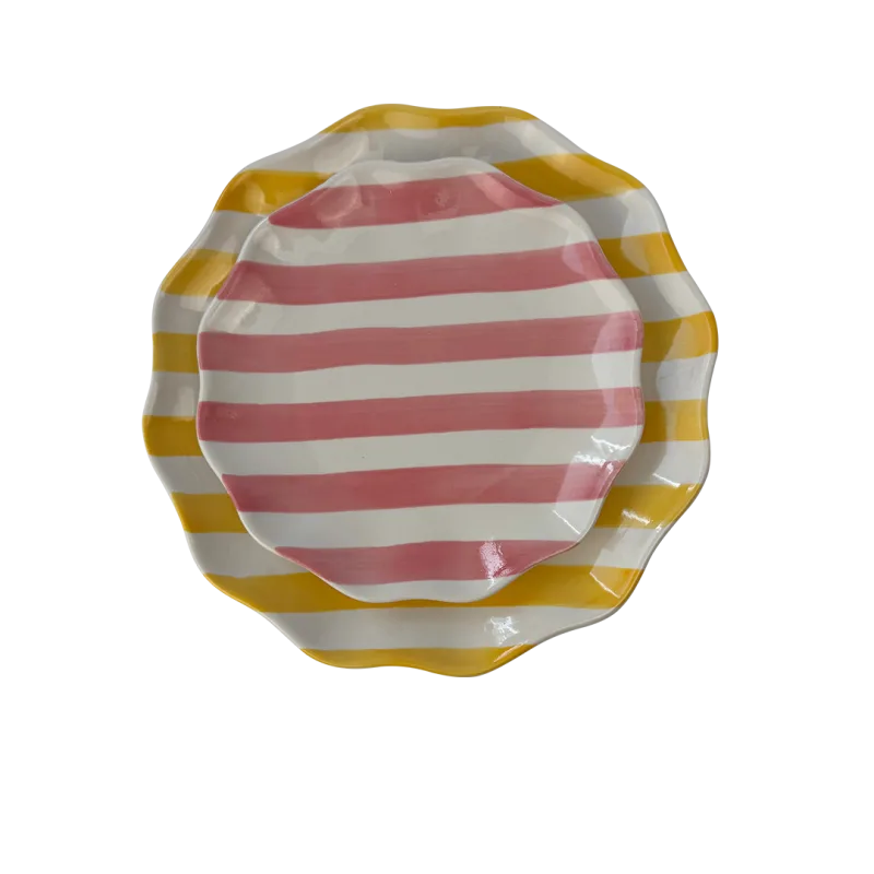 Bliss ontbijtbord roze ø 21cm - Afbeelding 2