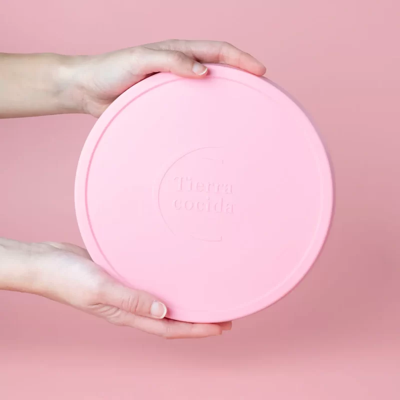 Deksel roze voor raspkom ø22