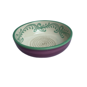 Raspkom paars wit groen ø15