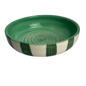 Raspkom Groen-Wit extra groot ø22